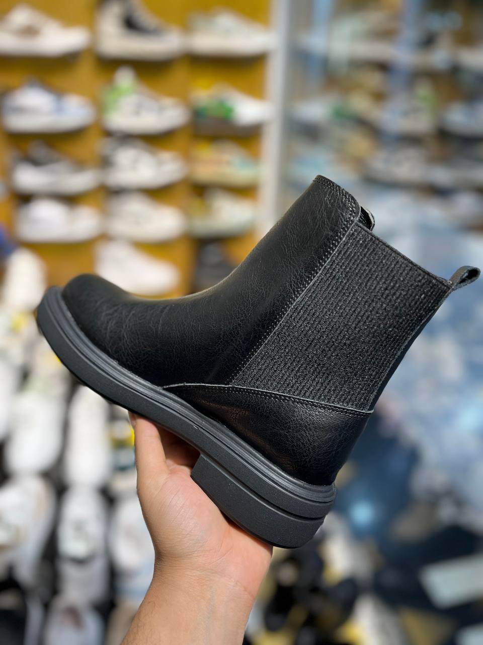 چکمه زمستانی مدل بوت پشت کش