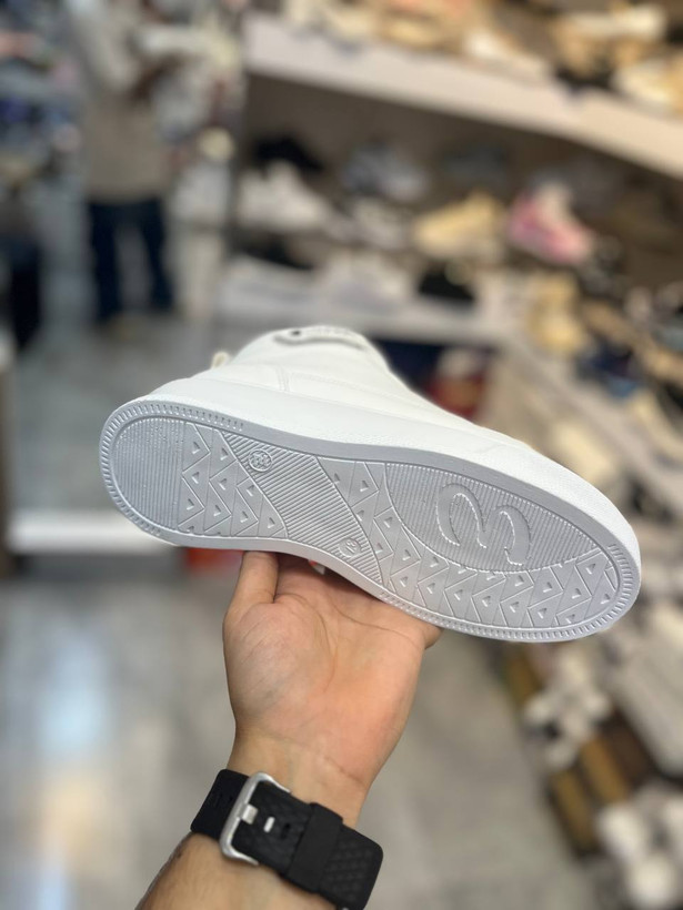 کفش کتونی روزمره ورزشی ساقدار اسپم چسبی کشی
